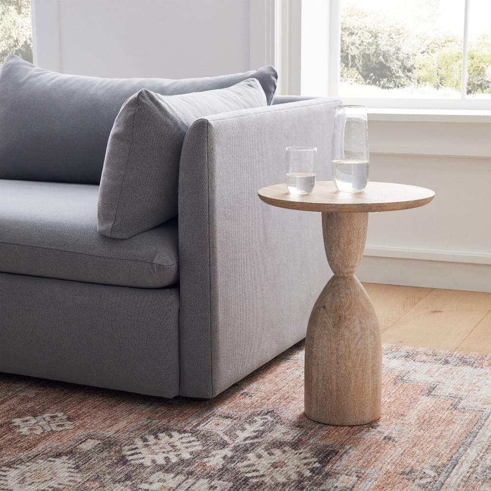 Winona Round Pedestal Side Table West Elm Australia